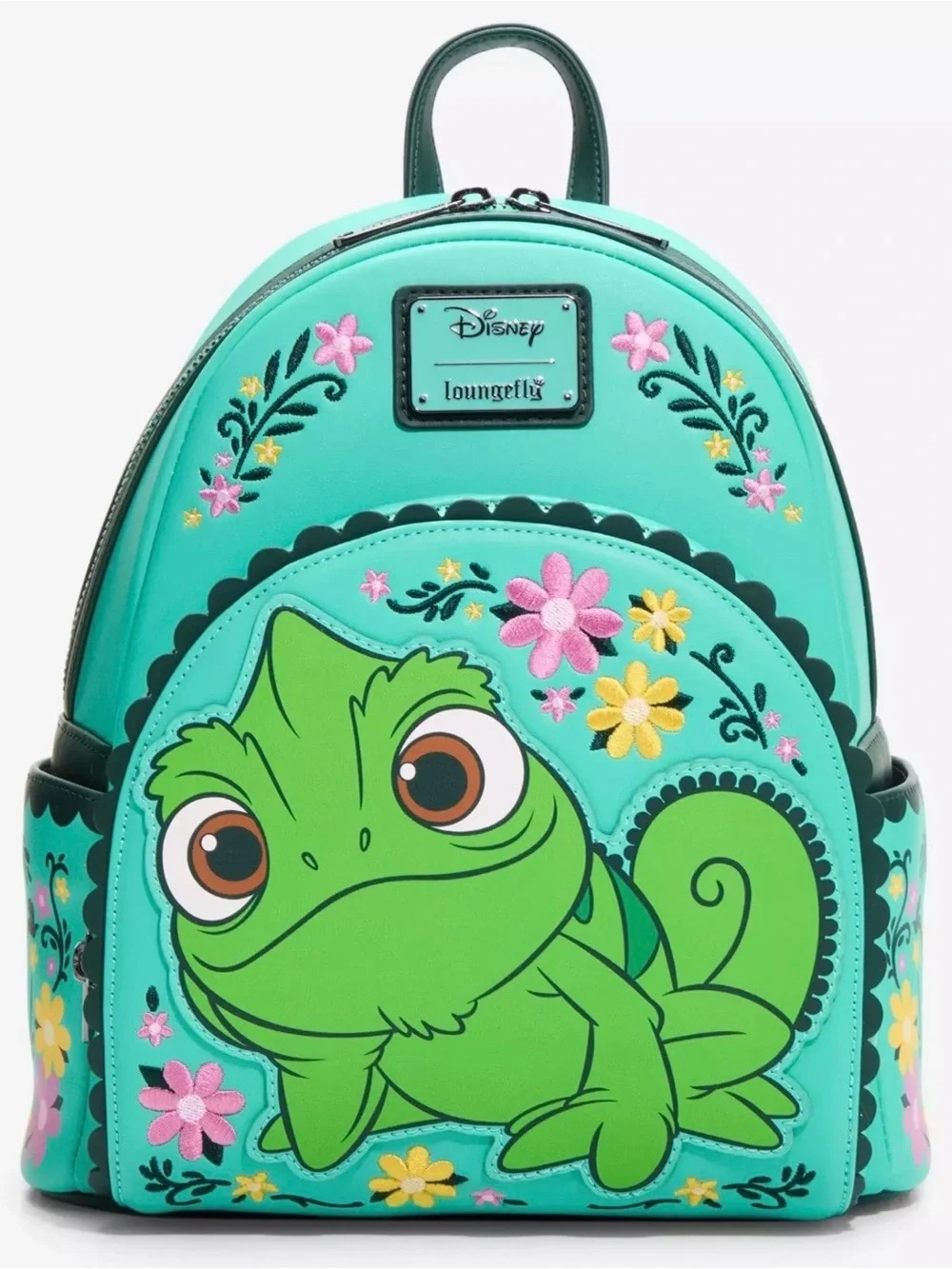 Loungefly Teal & Green Pascal Floral Mini Backpack